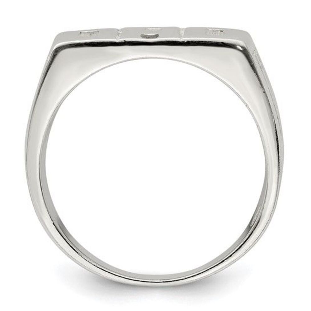 Kazi Luxury 925 Silver Solid Dad Ring For Father'… - image 2